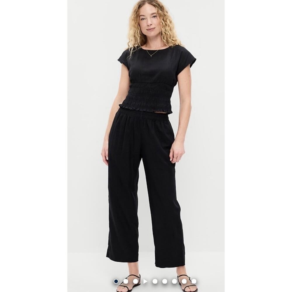 Old Navy Black Wide Leg Pants